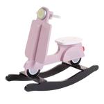 Childhome Rocking Scooter - Pink / Black