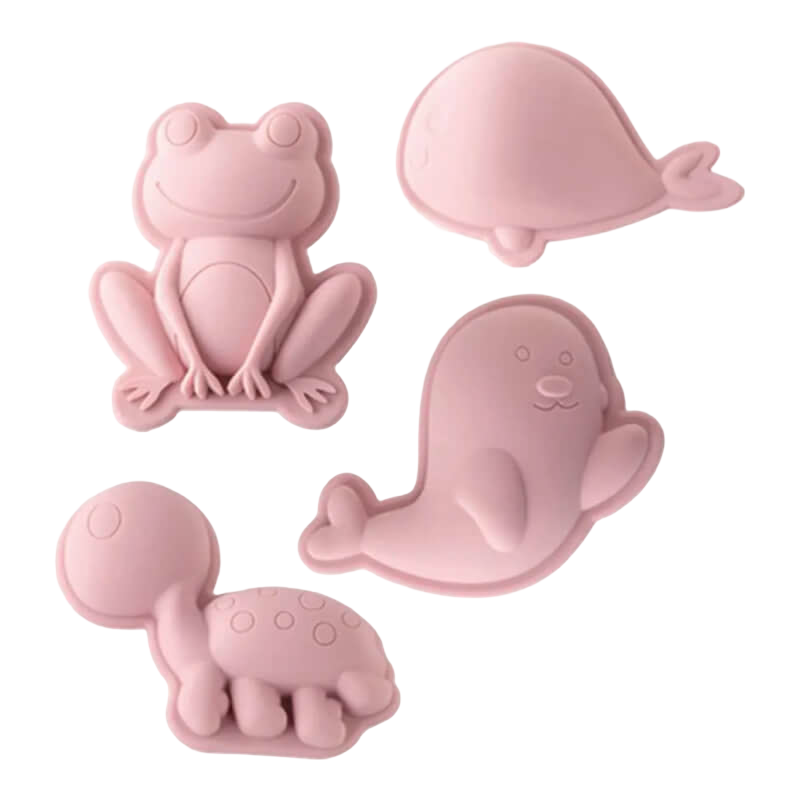 Scrunch Sand Moulds Frog Set