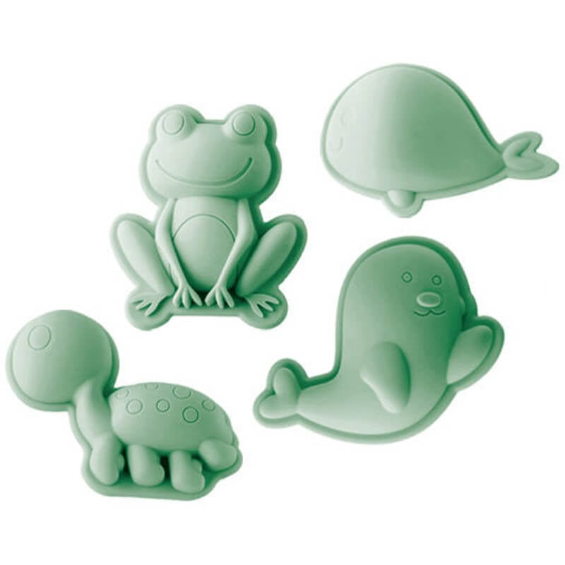 Scrunch Sand Moulds Frog Set