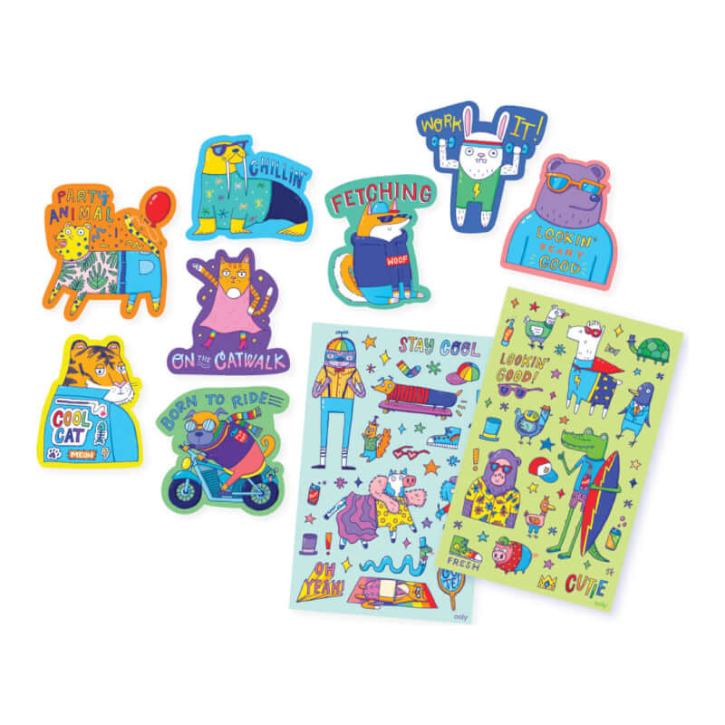 Ooly Scented Stickers - Dressed to Impress