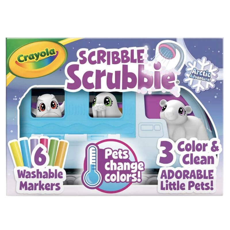 Crayola Scribble Scrubbie Pets Arctic Snow Explorer