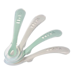 Beaba  2nd Stage Silicone Weaning Spoons - 4 Pack