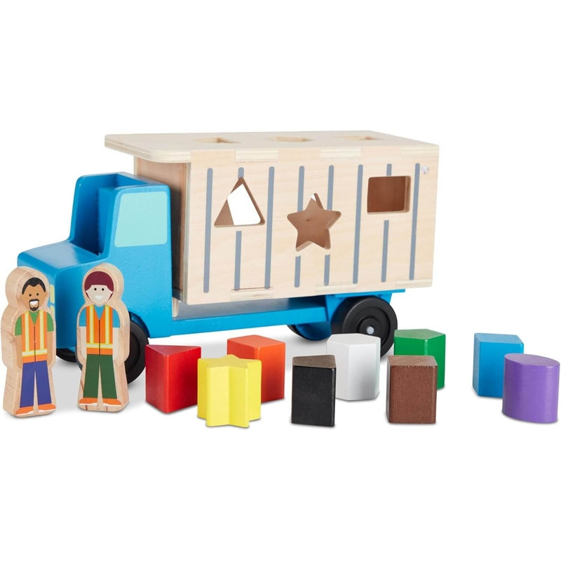 Melissa & Doug Shape-sorting Dump Truck