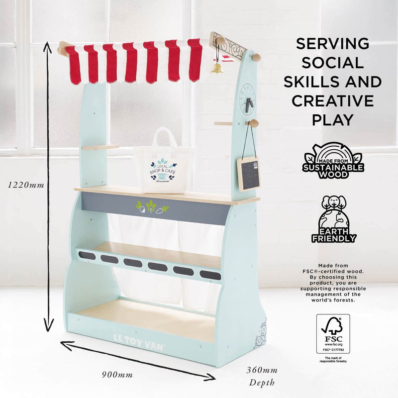 Le Toy Van Shop & Cafe Market Stand