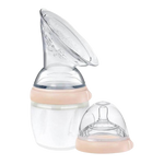 Haakaa Silicone Breast Pump & Bottle Top Set 160ml - Nude
