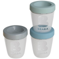 Beaba Silicone Containers 200ml, Set of 3 - Jungle