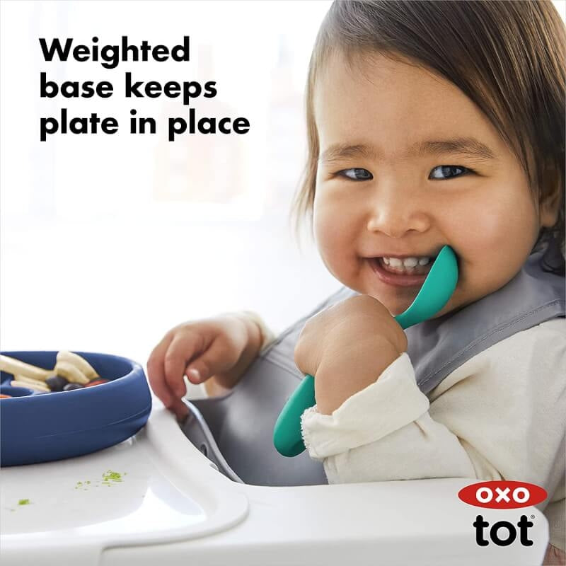 OXO Tot Silicone Divided Plate