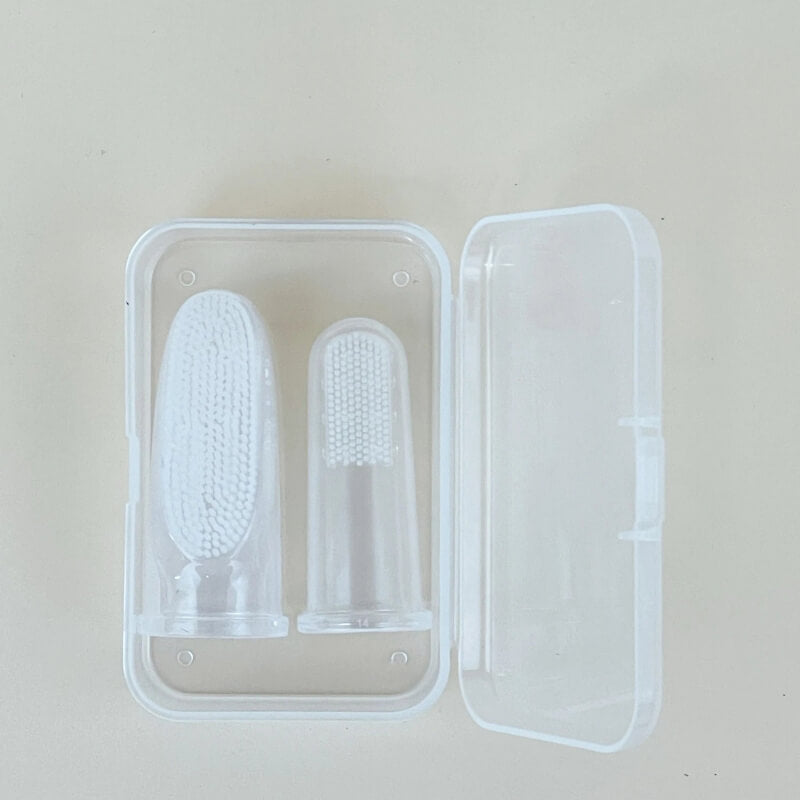 Haakaa Silicone Finger Toothbrush Set