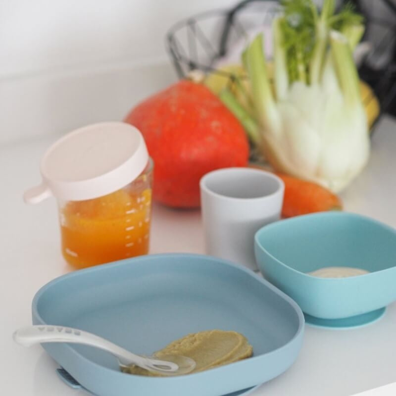 Beaba Silicone Suction Meal Set