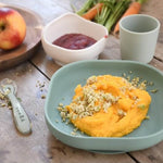 Beaba Curved Silicone Suction Meal Set