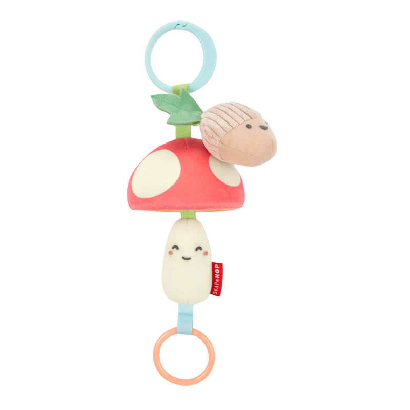 Skip Hop Farmstand Mushroom Baby Stroller Toy