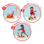 Skip Hop Zoo 3-in-1 Ride On Toy - Fox