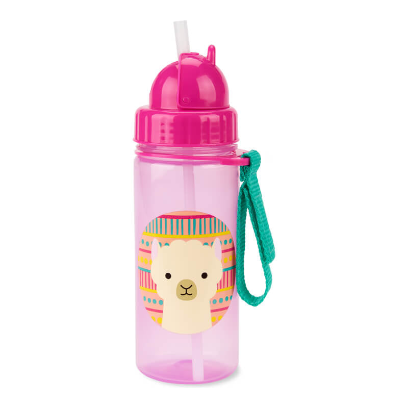 Skip Hop Zoo PP Straw Bottle 390ml