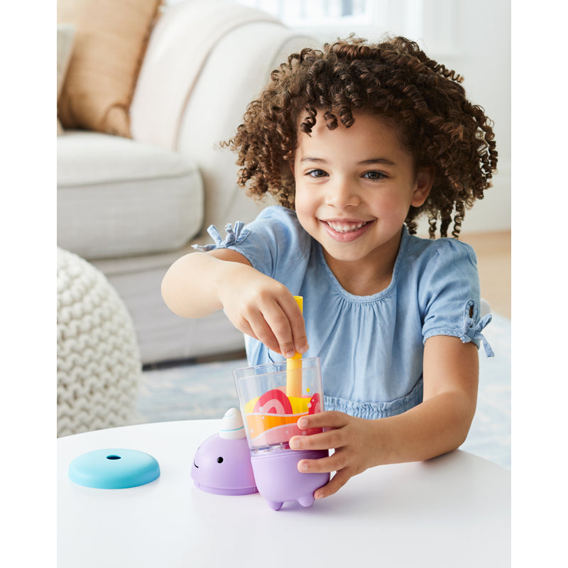 Skip Hop ZOO Shake It Up Smoothie Set - Narwhal
