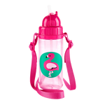 Skip Hop Zoo Straw Bottle with Shoulder Strap