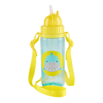 Skip Hop Zoo Straw Bottle with Shoulder Strap