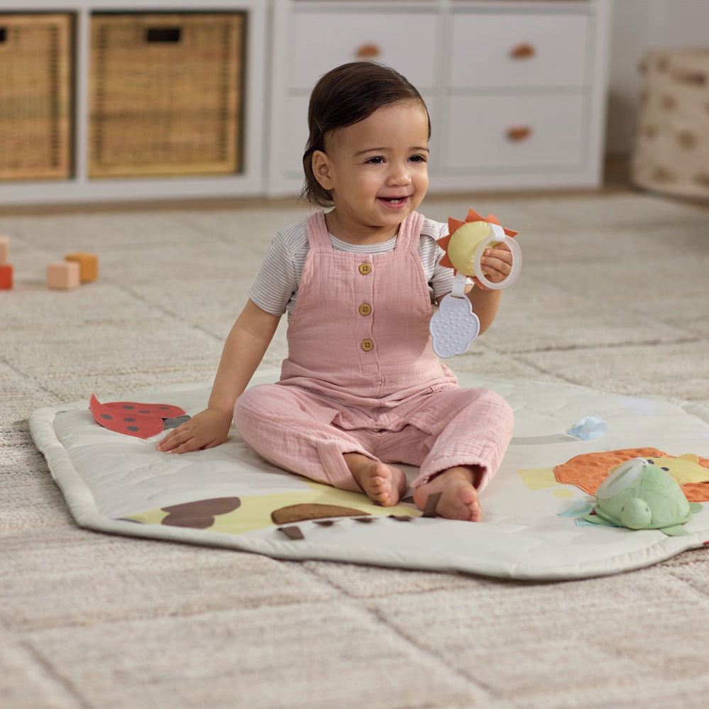 Skip Hop Geometric Wonders Activity Gym (With Crocodile Tummy Time Mirror)