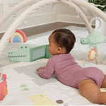 Skip Hop Geometric Wonders Activity Gym (With Crocodile Tummy Time Mirror)