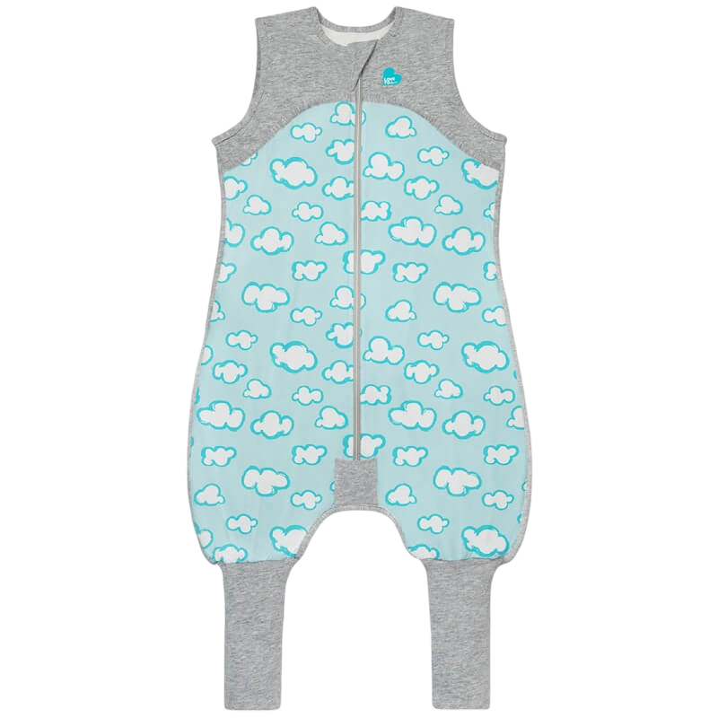 Love to Dream Sleep Suit Organic Lite - Turquoise 0.2 Tog