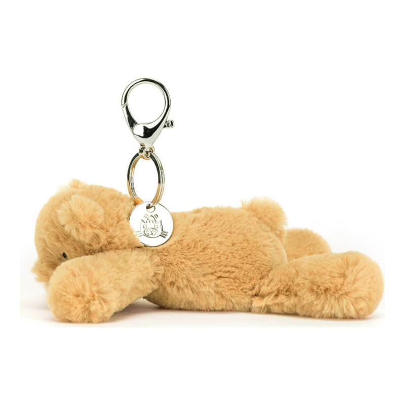 Jellycat Smudge Bear Bag Charm 13 cm