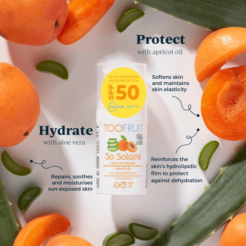 TOOFRUIT So Solaire Mon Lait Solaire | My Sunscreen Milk SPF50PA++++