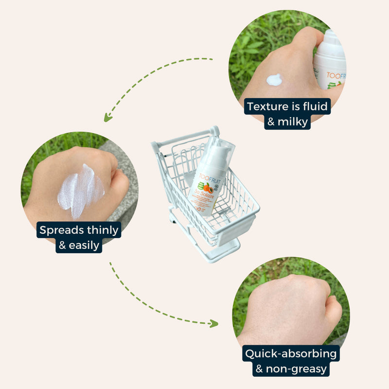 TOOFRUIT So Solaire Mon Lait Solaire | My Sunscreen Milk SPF50PA++++