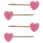 Calico Sun Sophia Hair Clips - Heart