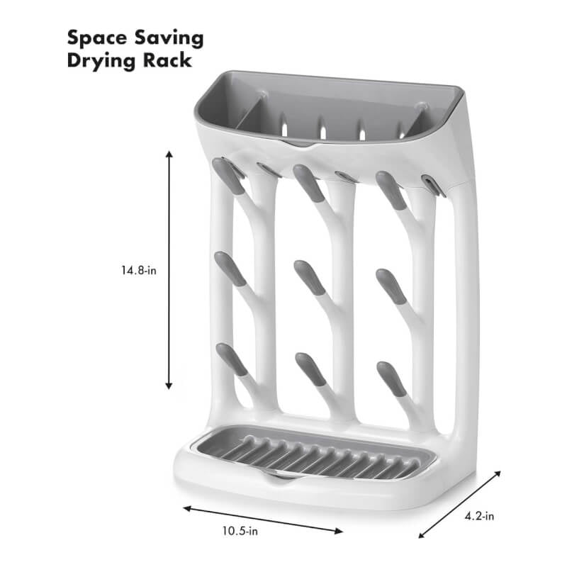 OXO Tot Space Saving Drying Rack - Gray