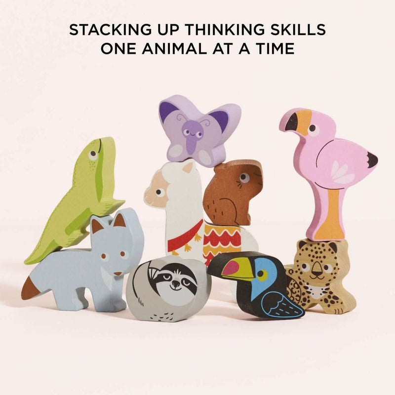 Le Toy Van Stacking Andes Animals & Bag