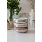 Beaba Stainless Steel Meal Boxes Set - Natural