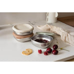 Beaba Stainless Steel Meal Boxes Set - Natural