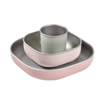 Beaba Stainless Steel Meal Set - Clay