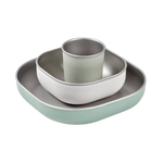Beaba Stainless Steel Meal Set - Sage Green