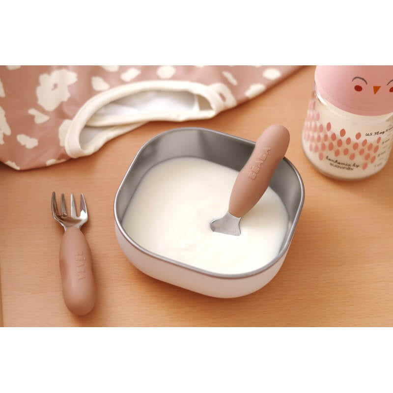 Beaba Stainless Steel Pre-Cutlery 2-Pack