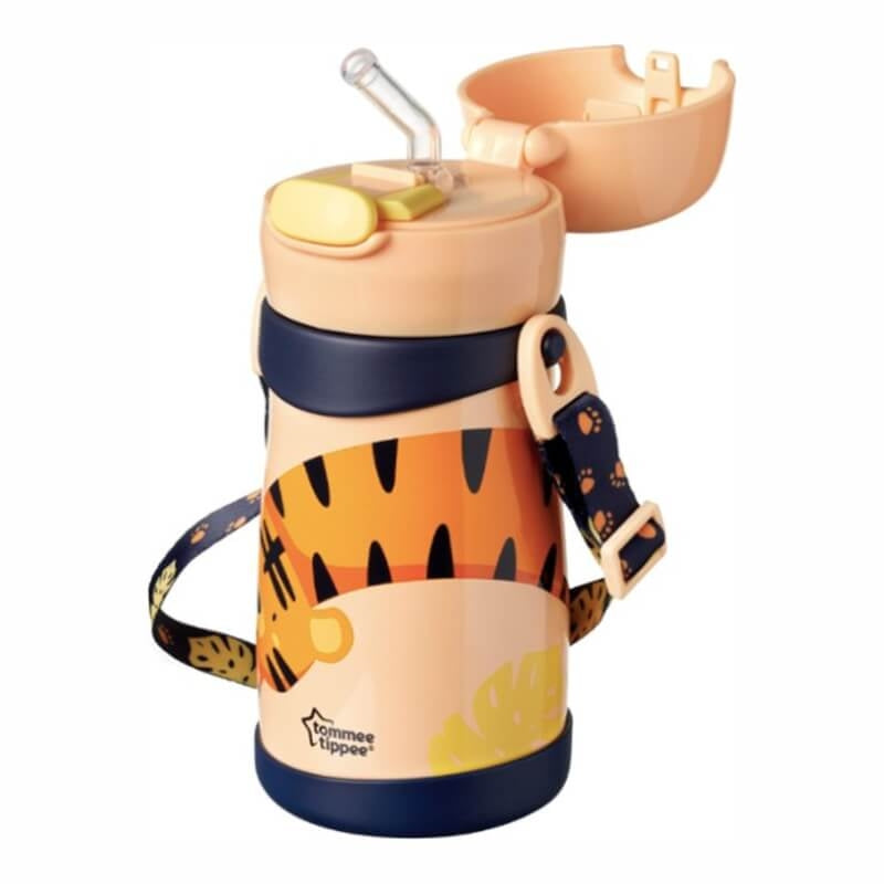 Tommee Tippee Stainless Steel Weighted Straw Tumbler 350ml (18m+)