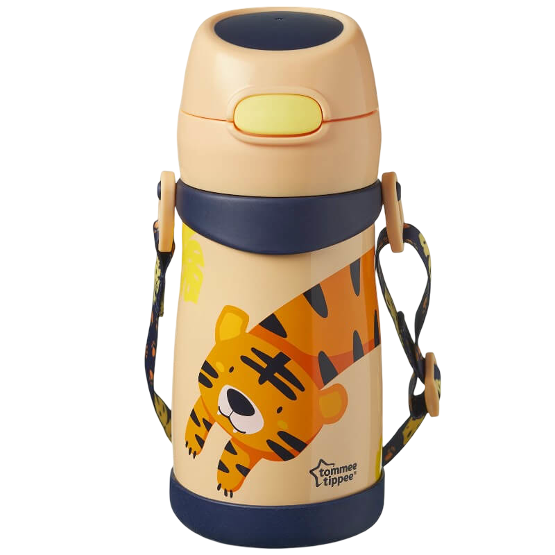 Tommee Tippee Stainless Steel Weighted Straw Tumbler 350ml (18m+)