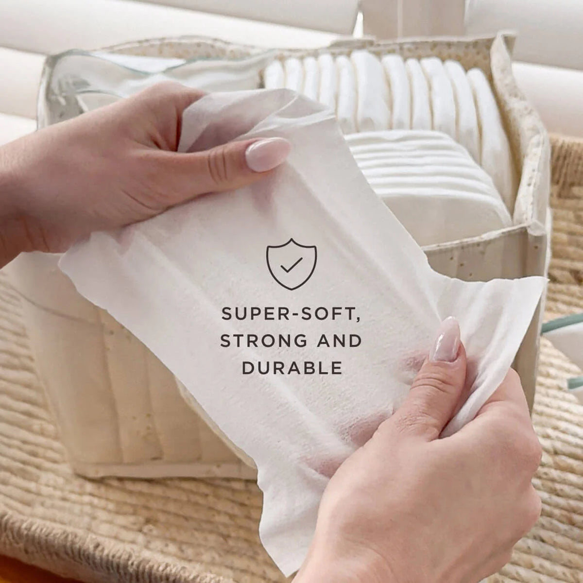 Kit & Kin Biodegradable Baby Wipes 60s