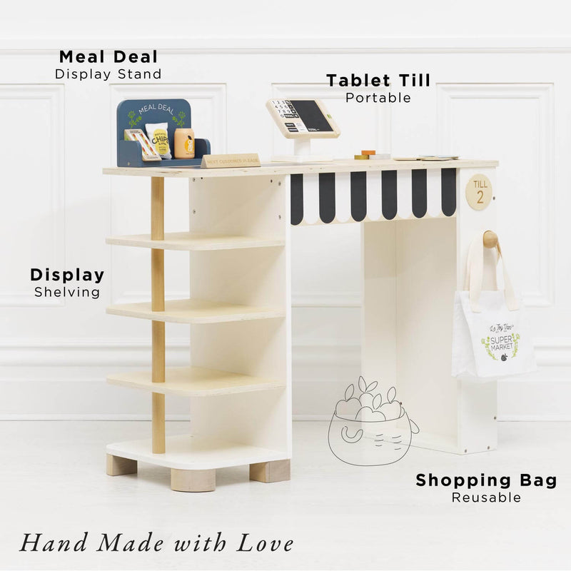 Le Toy Van Supermarket Till Checkout & Accessories