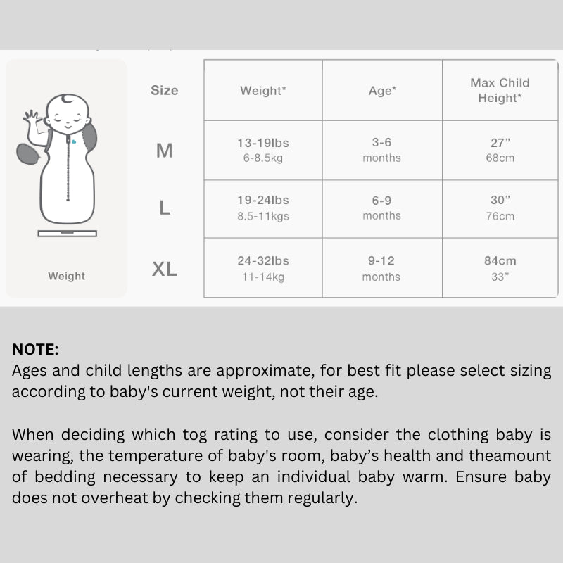 Love to Dream Swaddle UP ORIGINAL Dusty Pink 1.0 Tog