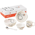 Miffy Tableware Gift Set - Apple