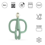 Matchstick Monkey Original Teething Toy & Gel Applicator - Mint Green