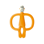 Matchstick Monkey Original Teething Toy & Gel Applicator - Orange