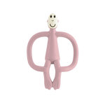 Matchstick Monkey Original Teething Toy With Tail - Dusty Pink