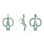 Matchstick Monkey Original Teething Toy With Tail - Mint Green