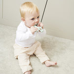 Matchstick Monkey Original Teething Toy With Tail - Mint Green