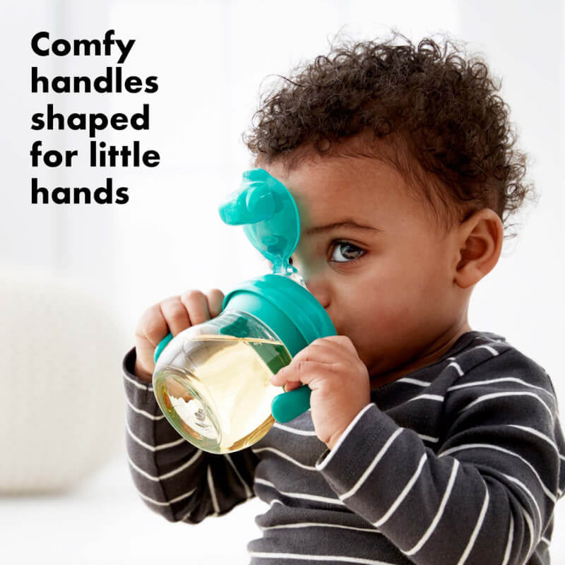 OXO Tot Transitions Soft Spout Sippy Cup with Removable Handles 6 oz
