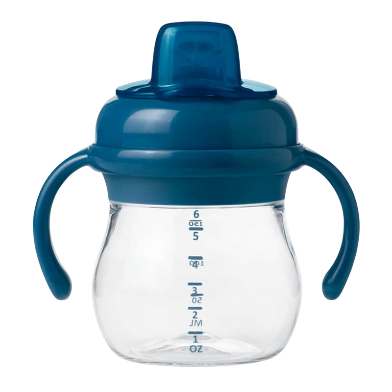 OXO Tot Transitions Soft Spout Sippy Cup with Removable Handles 6 oz