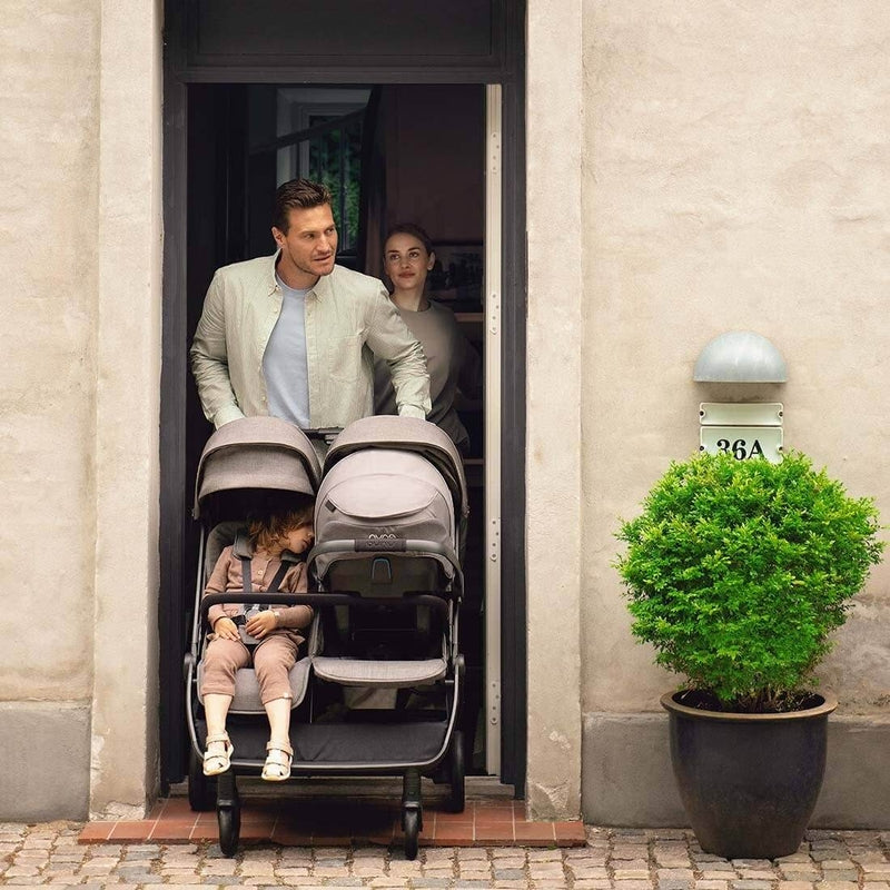Nuna TRVL Dubl Stroller - Caviar