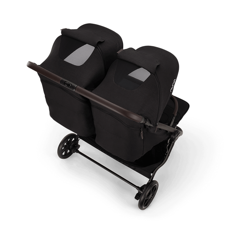 Nuna TRVL Dubl Stroller - Caviar