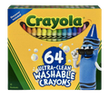 Crayola Ultra-Clean Washable Crayons (64 Colors)